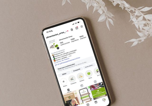 Redes Sociales Alimentación Ortas - MSocial